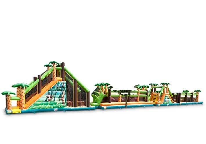 Mega obstacle course jungle 46,5m