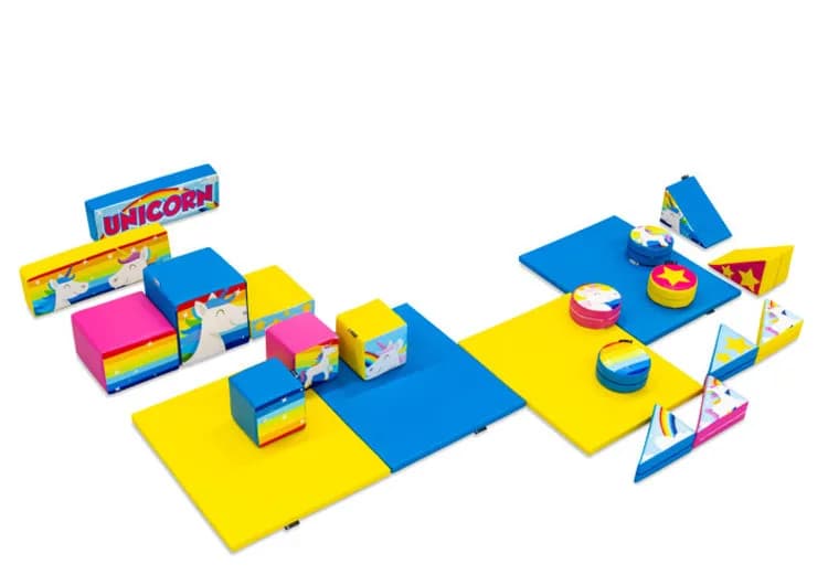 Softplay Set L Unicorn (22-piece)