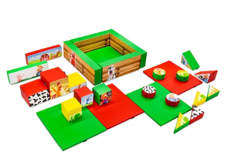 Softplay Set XL Farm (27-piece)