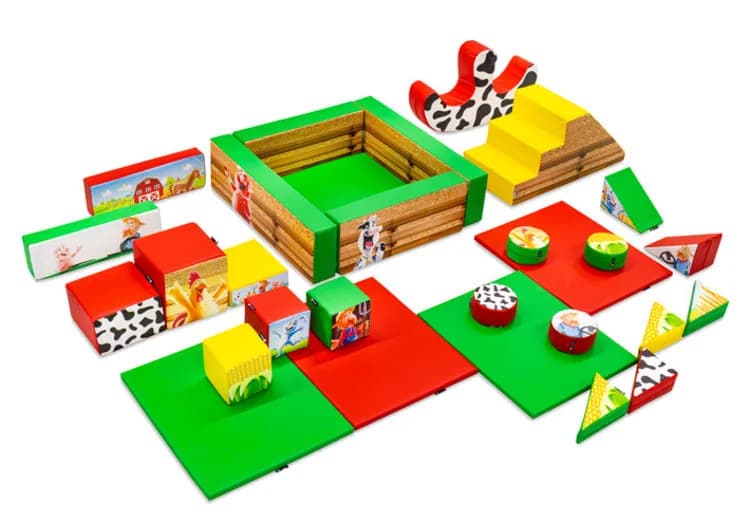 Softplay Set XXL Farm (29-piece)