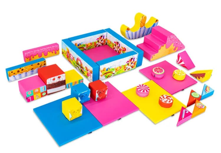 Softplay Set XXL Candy (29-piece)