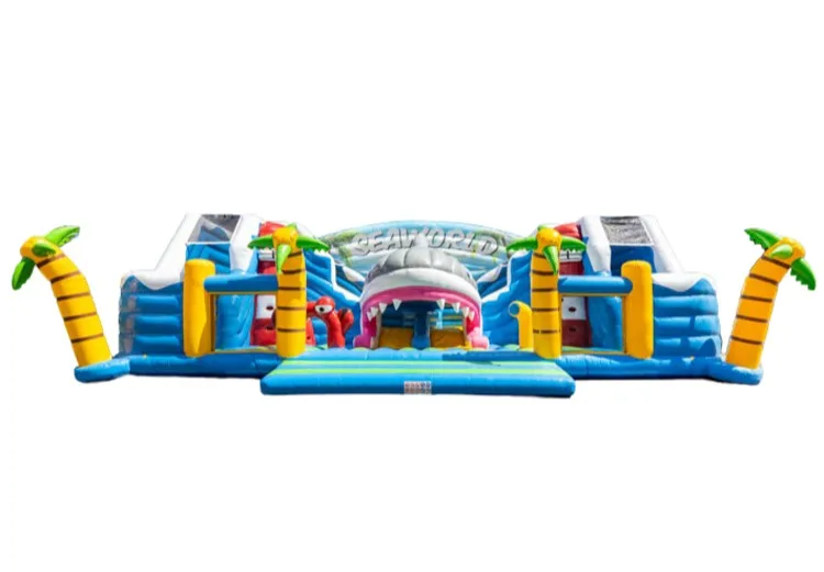 Slideworld 15m Seaworld Bouncy Castle