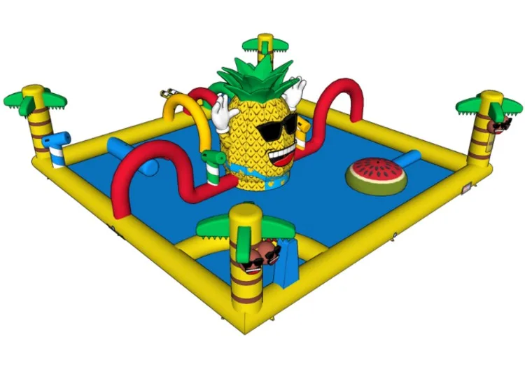 Splashy Playground XXL Hawaii Beach