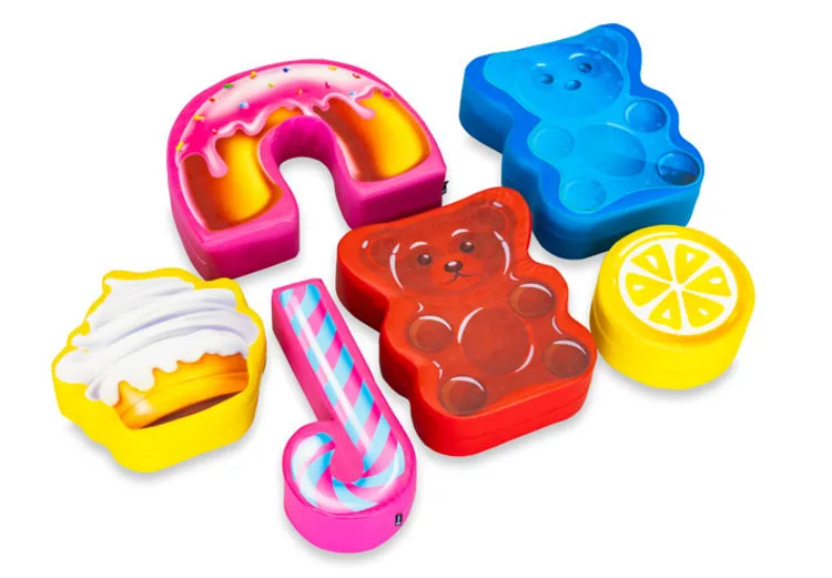 Softplay Themeset Candy (6-piece)