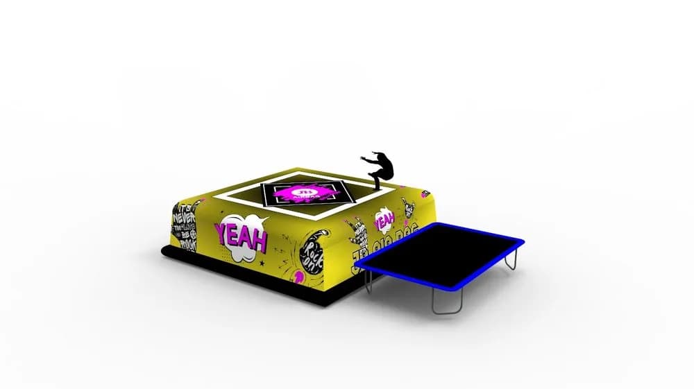 Air Bag Trampoline