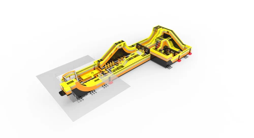 Inflatable park XL50 - 750m²
