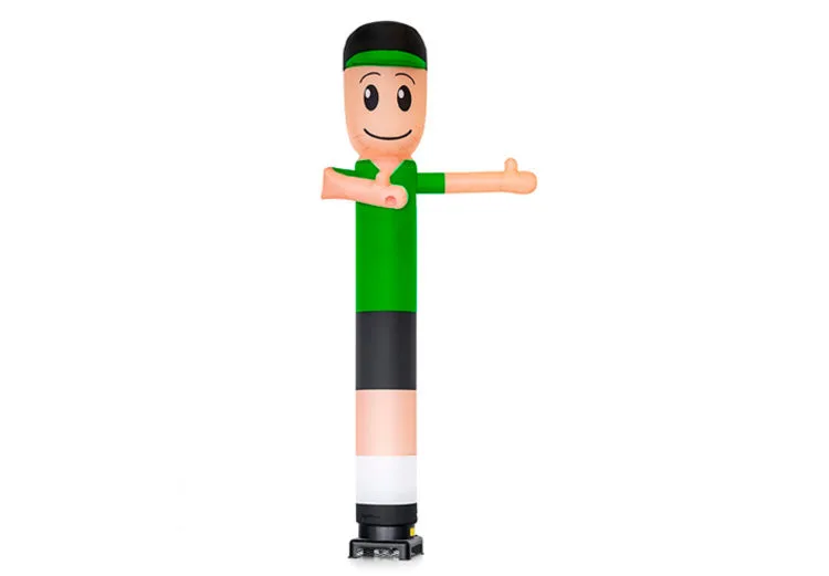 Waving Skyman Green