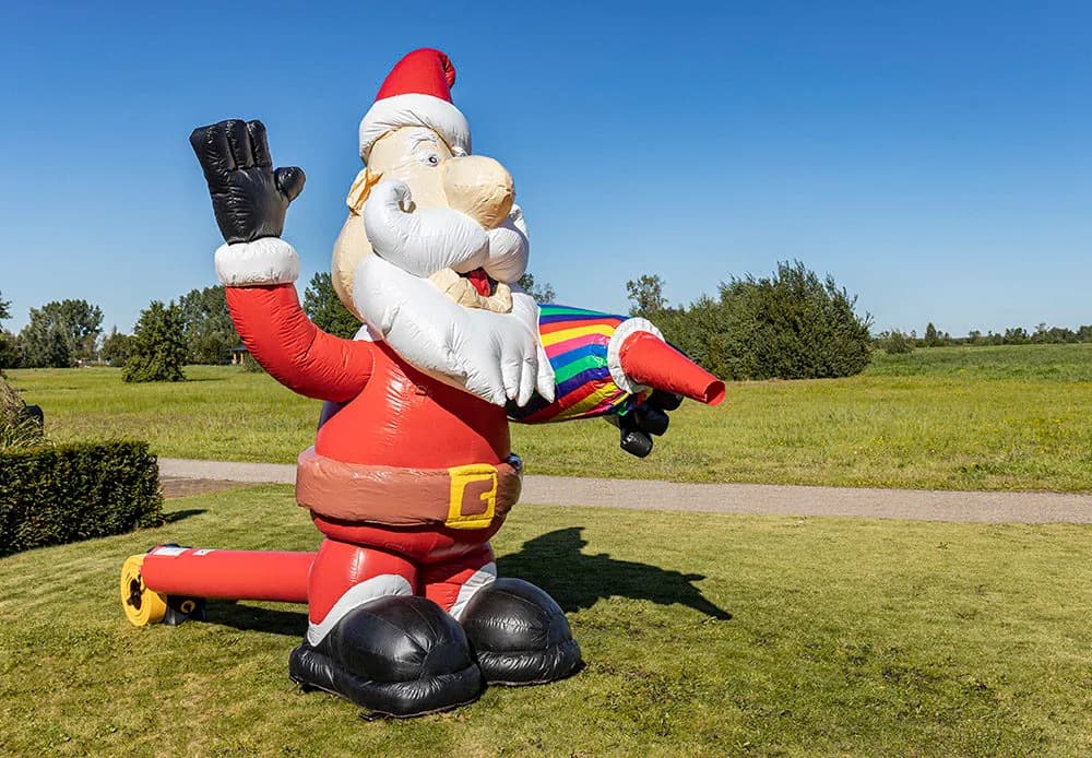 Bubble Santa