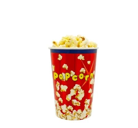 Popcornbeger 1,4 liter - 500 stk.