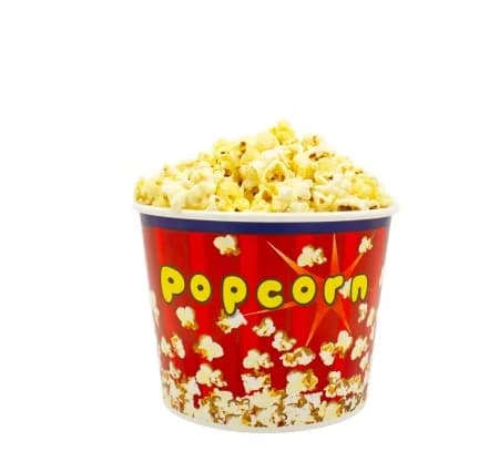 Popcornbeger 2,5 liter - 300 stk.