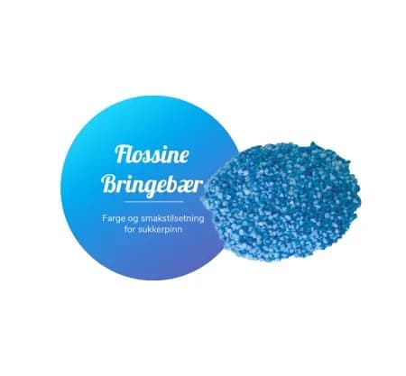 Flossine Blå Bringebær