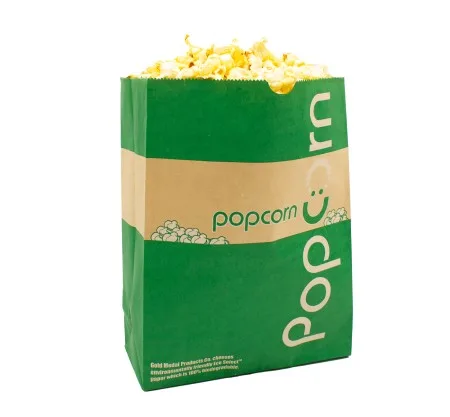 Eco popcornpose 4 liter - 500 stk.