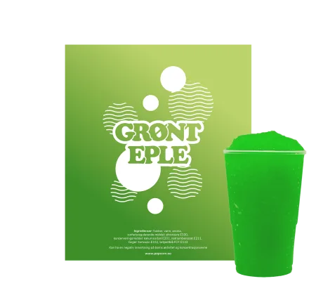 Slush Grønt Eple 5 liter