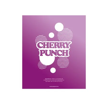 Frontetikett Cherry Punch