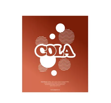 Frontetikett Cola