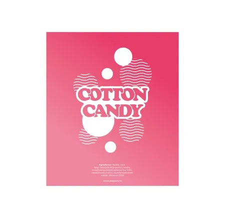 Frontetikett Cotton Candy